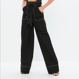 NWT Madison Beer x Missguided Wide Leg Trousers